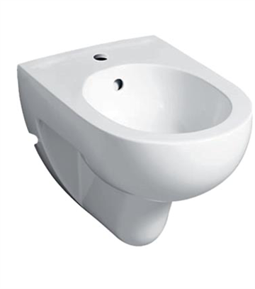 Geberit Renova væghængt bidet: T=55cm, Overløb=Synlig, Hvid